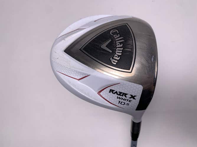 Callaway Razr X White Driver 10.5* Grafalloy Pro Launch 60g Stiff RH