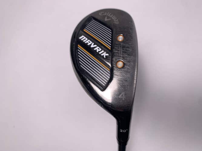 Callaway Mavrik 4 Hybrid 20* Project X Catalyst 5.5 65g Regular Graphite Mens RH