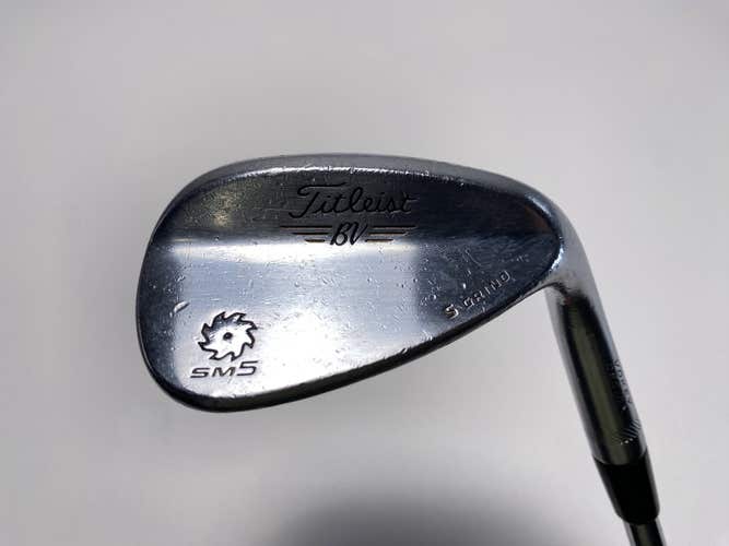 Titleist Vokey SM5 Tour Chrome Sand Wedge SW 56* 10 Bounce S-Grind Mens RH