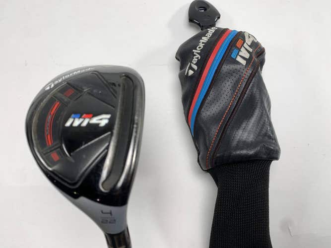 TaylorMade M4 4 Hybrid 22* Accra FX 100H60 M3 Regular Graphite Mens RH HC