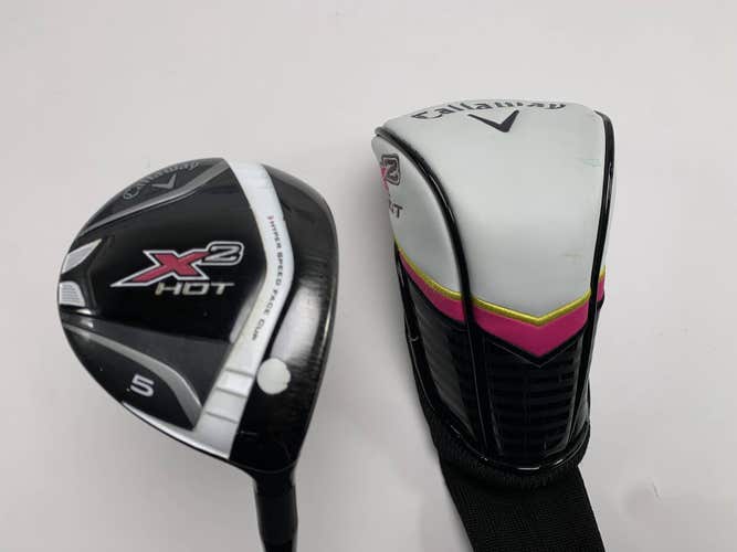Callaway X2 Hot Womens 5 Fairway Wood 18* Ladies Graphite Womens RH HC