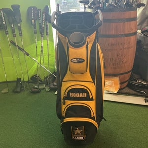 Team Golf Cart Bag 11-Way Dividers Has Name On Bag (U.S Army) W/out Cover