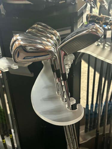 Mizuno MX-100 Iron Set (4H, 6-GW) - Stiff Flex Buffed and Cleaned