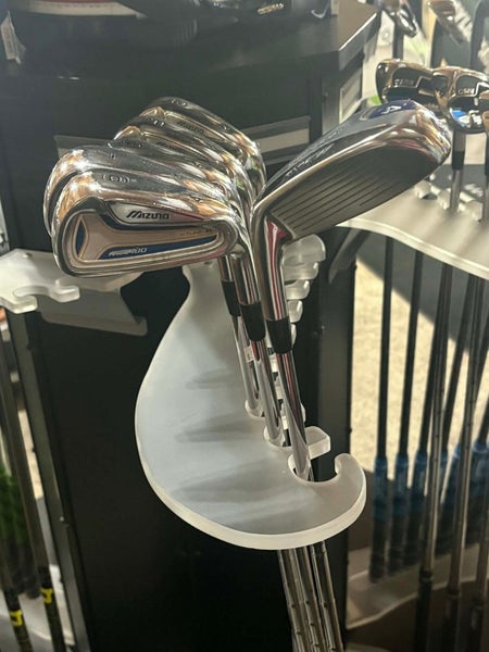 Mizuno MX-100 Iron Set (4H, 6-GW) - Stiff Flex Buffed and Cleaned