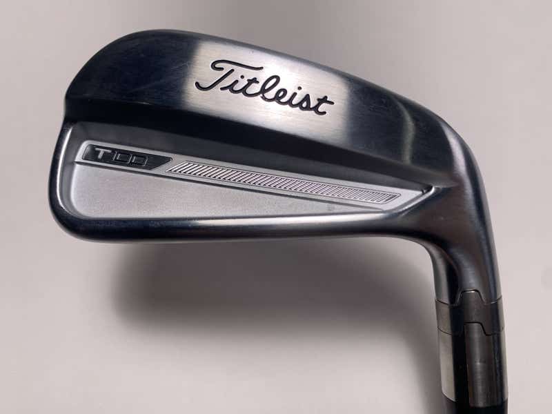 Titleist T100 2023 Single 7 Iron Fitter 4* UpAMT S300 Black Stiff