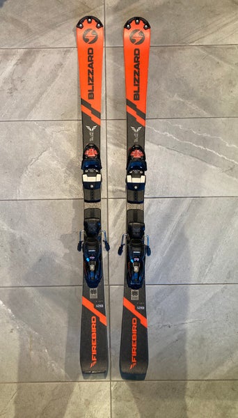 Blizzard SL FIS 128cm Racing Skis + Marker Racer TLT 8 Bindings