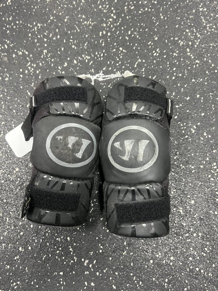 Used Warrior BURN NEXT Lacrosse Arm Pads/Guards Black XS 11849-S000032662