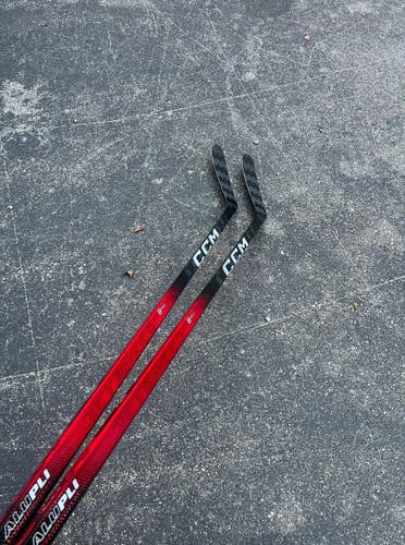 2 Pack Senior CCM JetSpeed FT8 Pro Left Hand Hockey Stick P28 75 Flex (New)