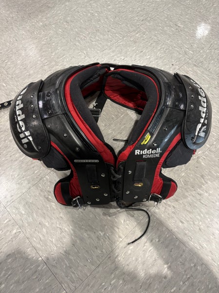 Medium Youth Riddell Kombine AP Shoulder Pads | 42-44"/18-19" (Used)