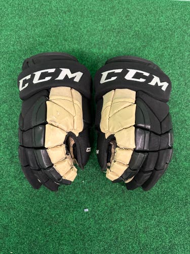 Black & Tan Senior CCM HGP14 Gloves 14" (Used)