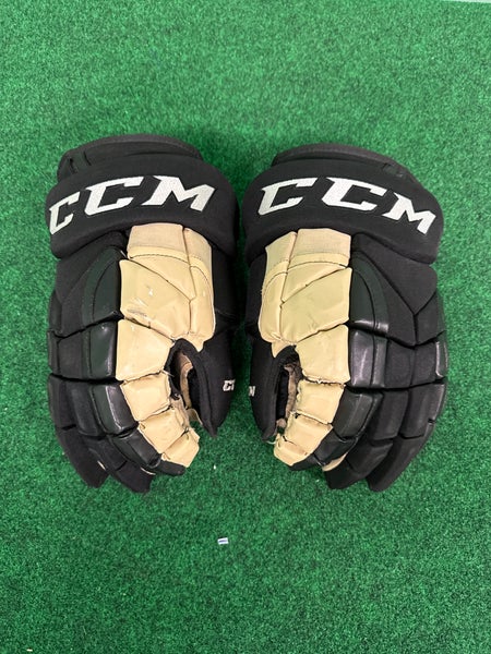 Black & Tan Senior CCM HGP14 Gloves 14" (Used)