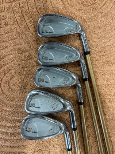 Golden Bear GB Tech 460 Iron Set (6-9, PW) RH | Golden Bear U.L.S 2 Low Torque Med/Firm Shaft (Used)