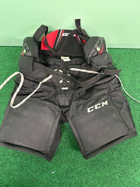 Black CCM 1.5 Hockey Goalie Pants (Used) | Junior Medium