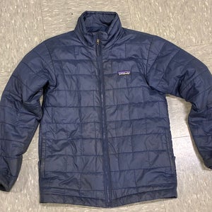 Kids Patagonia Nano Puff Brick Quilt Jacket (L)