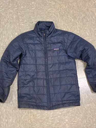 Kids Patagonia Nano Puff Brick Quilt Jacket (L)