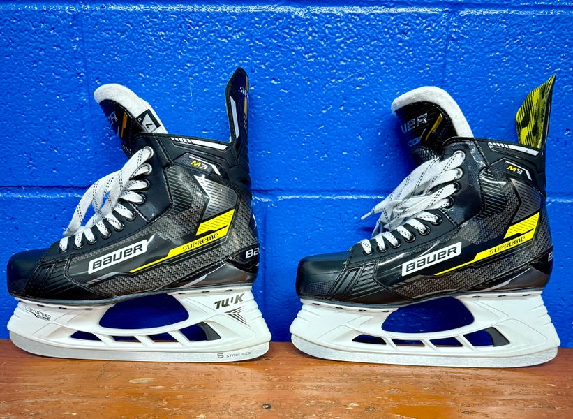 2022 Bauer Supreme M3 Hockey Skates Regular Width 7 (Used) LIKE NEW