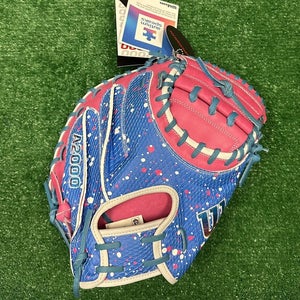 Wilson A2000 CM33 33" Baseball Catchers Mitt Autism Speaks Love the Moment