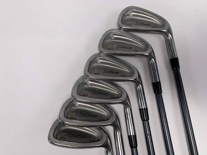 Titleist DCI 981 Iron Set 5-PW Select Stiff Graphite Mens RH