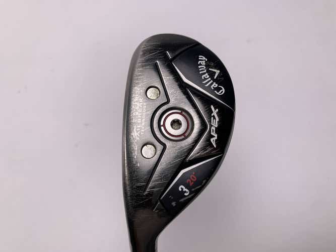 Callaway Apex 19 3 Hybrid 20* Project X Catalyst 6.0 70g Stiff Graphite Mens LH