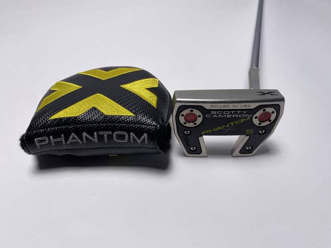 Scotty Cameron Phantom X 5.5 2021 Putter 35" SuperStroke Pistol GT 2.0 RH HC