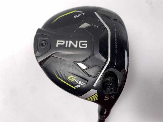 Ping G430 SFT 5 Fairway Wood 19* Alta CB Soft Regular Senior Graphite Mens RH