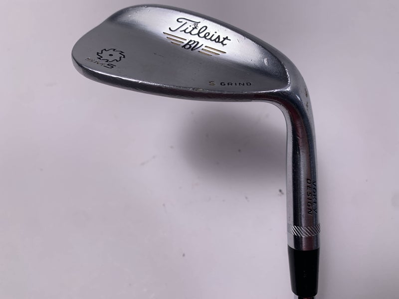 Titleist Vokey SM5 Tour Chrome LW 58* 7 Bounce S-Grind Wedge Steel Mens RH