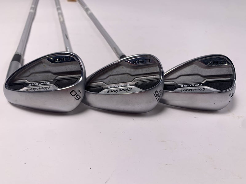 Cleveland CBX Zipcore Wedge Set 52*11 | 56*12 | 60*10 Action Ultralite Ladies RH