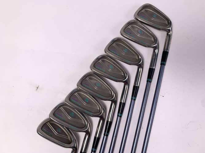 Cobra Lady Cobra Iron Set 3-PW+SW Ladies Graphite Womens RH No 7 iron