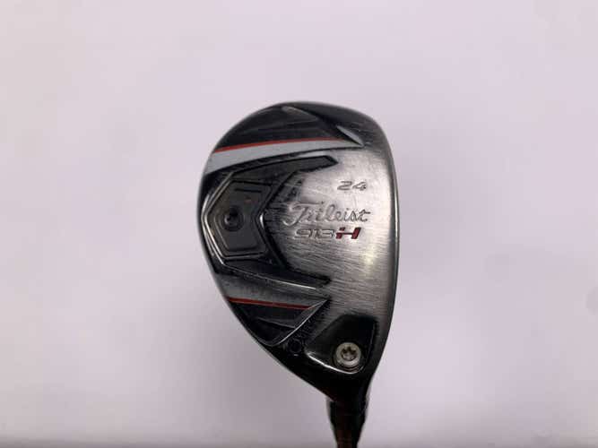 Titleist 913 H 4 Hybrid 24* Fujikura Pro HB R2 40g Senior Graphite Mens RH