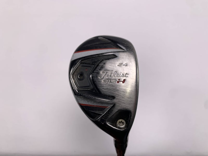 Titleist 913 H 4 Hybrid 24* Fujikura Pro HB R2 40g Senior Graphite Mens RH