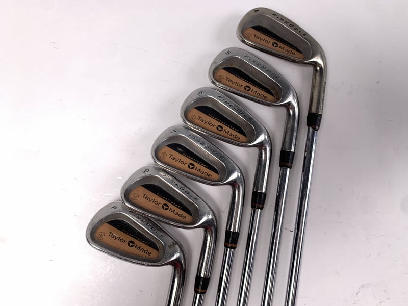 TaylorMade Firesole Iron Set 4-PW Precision Rifle S-90 Stiff RH-Missing 8 Iron
