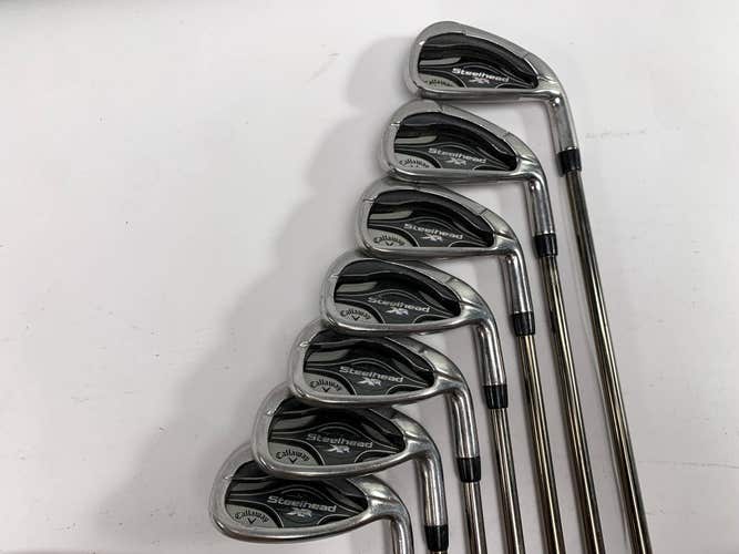 Callaway Steelhead XR Iron Set 5-PW+GW Mamiya Recoil ES 460 F3 Regular RH +1/2''