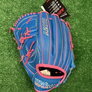Wilson A2000 12" B2 Pitcher's Baseball Softball Glove Lefty Autism Awareness