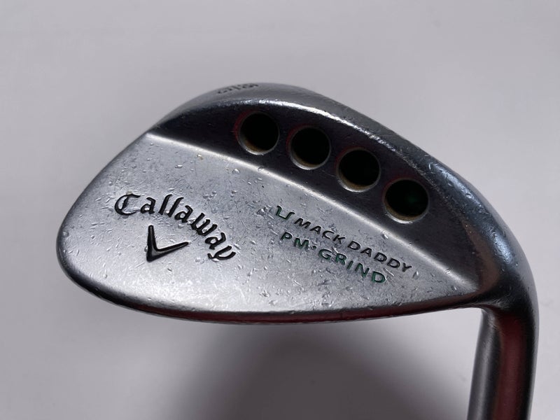 Callaway Mack Daddy Forged Chrome Wedge 56* 13 KBS Tour V Wedge Steel Mens RH