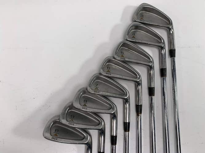 Titleist DCI Gold Iron Set 3-PW MS-209 Stiff Steel Mens RH