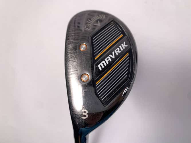 Callaway Mavrik 3 Hybrid 18* Project X Catalyst 6.0 75g Regular Graphite Mens LH
