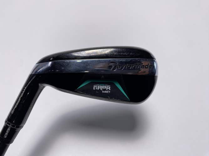 TaylorMade GAPR MID 3 Hybrid 18* KBS Hybrid 80g Stiff Graphite Mens LH