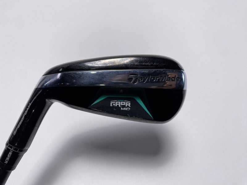 TaylorMade GAPR MID 3 Hybrid 18* KBS Hybrid 80g Stiff Graphite Mens LH