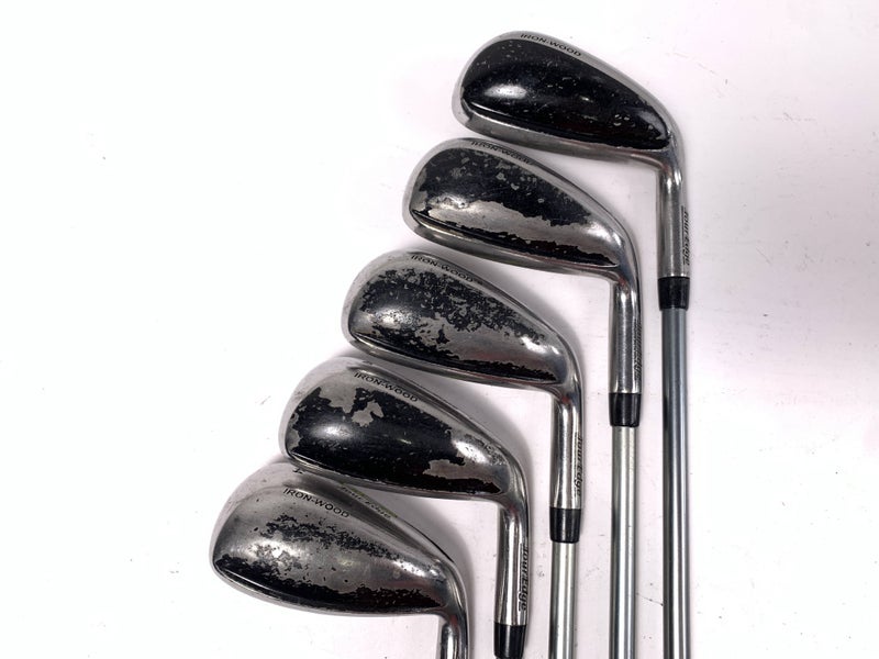 Tour Edge Hot Launch 3 Iron-Wood Iron Set 6-PW Mamiya Hot Launch 55g Senior RH