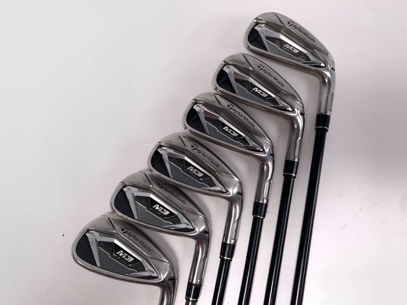 TaylorMade M3 Iron Set 5-PW Kuro Kage Silver Series 70g Regular Graphite Mens RH