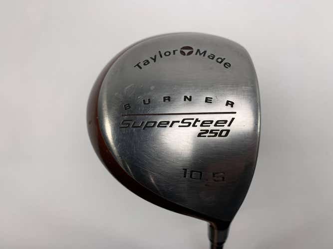 TaylorMade Supersteel 250 Driver 10.5* Bubble R-80 80g Regular Graphite Mens RH
