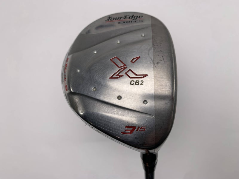Tour Edge Exotics CB2 3 Fairway Wood 15* Fujikura Rombax 6Z08 Stiff RH