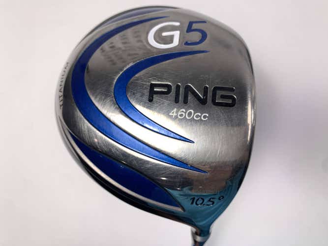 Ping G5 Driver 10.5* Grafalloy ProLaunch Blue 75g Stiff Graphite Mens RH