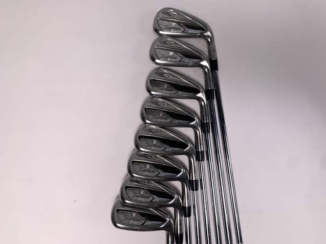 Titleist 718 AP1 Iron Set 4-PW+GW True Temper AMT Red R300 Regular Steel Mens RH