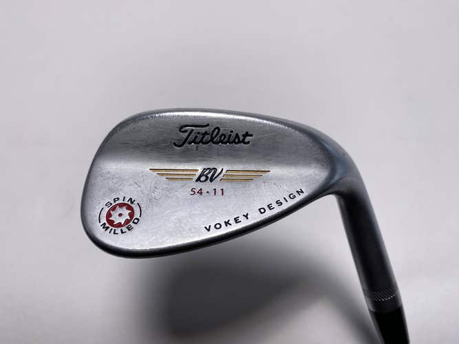 Titleist Vokey Spin Milled CC Black Sand Wedge SW 54* 11 Wedge Steel Mens RH