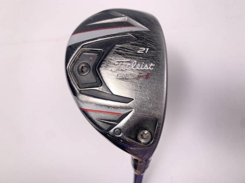 Titleist 913 H 4 Hybrid 21* Diamana S+72 72g Regular Graphite Mens RH
