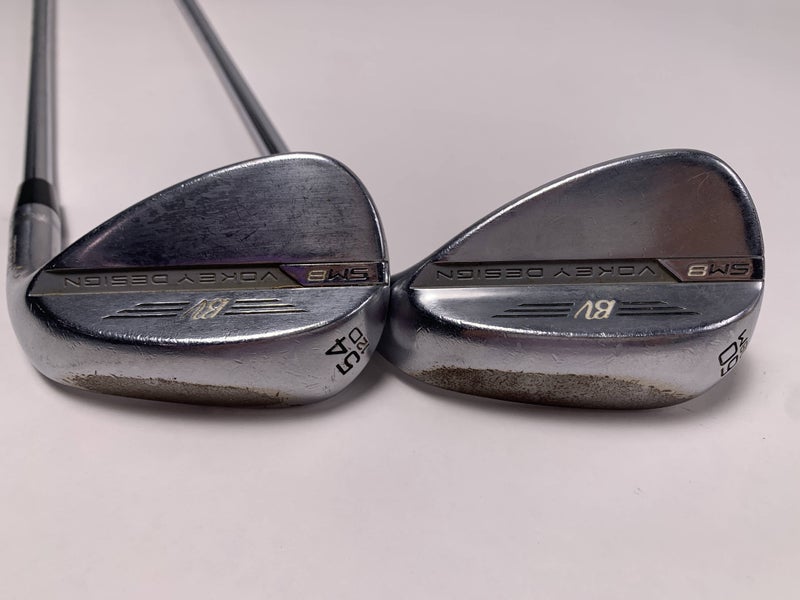 Titleist Vokey SM8 Tour Chrome Wedge Set 54* 12 | 60* 8 880 AMC Regular RH