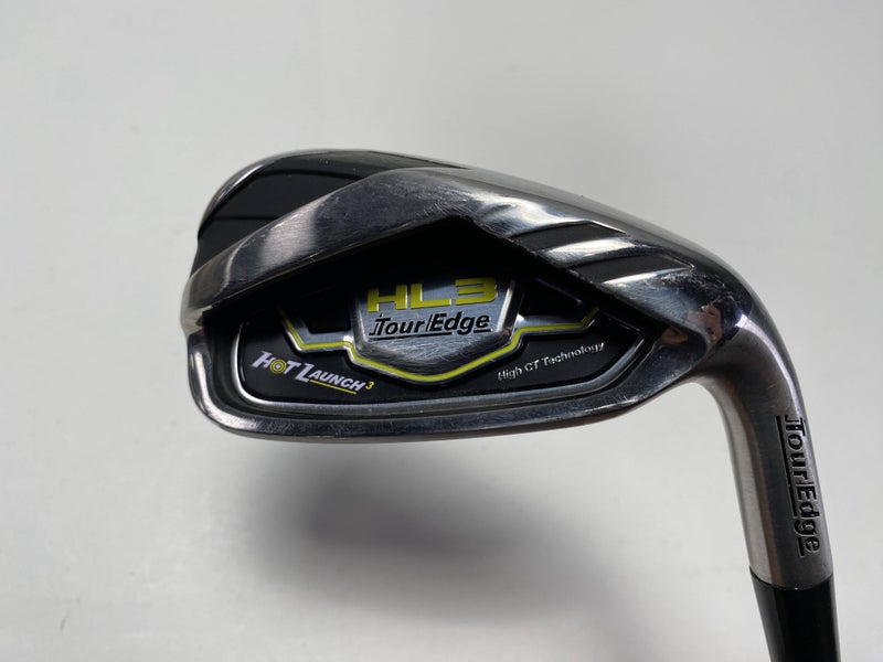 Tour Edge Hot Launch 3 Single 7 Iron 2* Up KBS Tour 90 Stiff Steel Mens RH