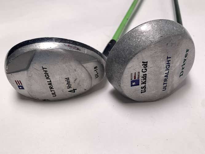 US Kids SFD Ultralight Club Set Driver 4H 8&9 KidPower Youth Junior LH