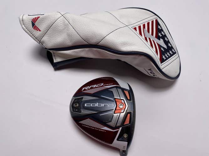 Cobra RAD Speed Voilition Driver 9* HEAD ONLY Mens RH HC
